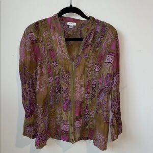 Jaipur Button-Down Blouse